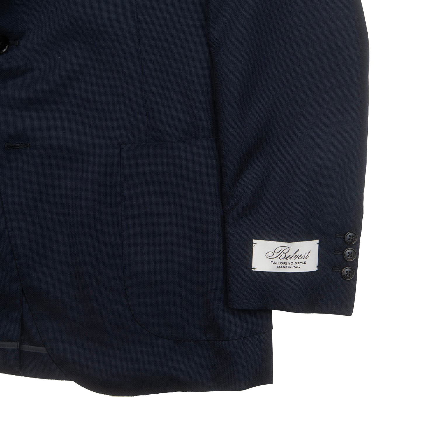 Navy Hopsack Blazer / Jacketinthebox