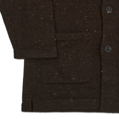 Coffee Shawl Collar Car Coat