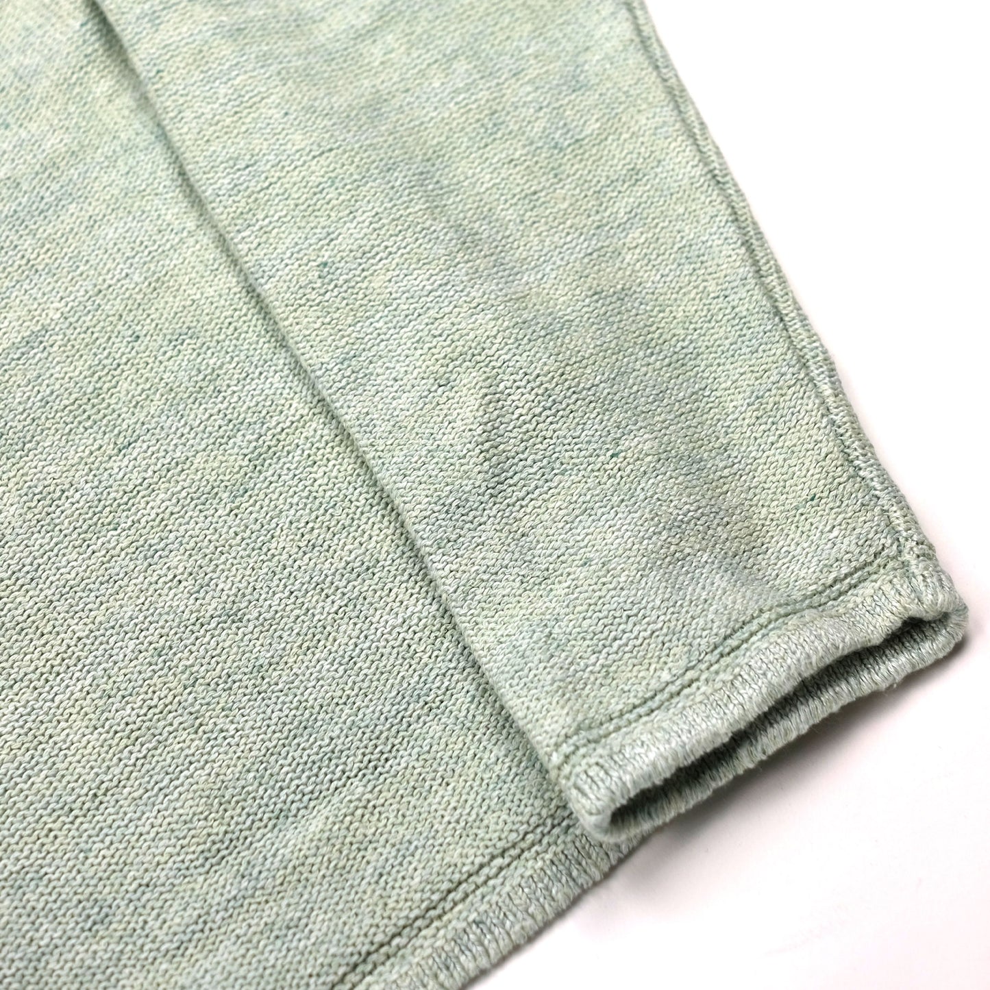 Green Linen Ombre Tunic