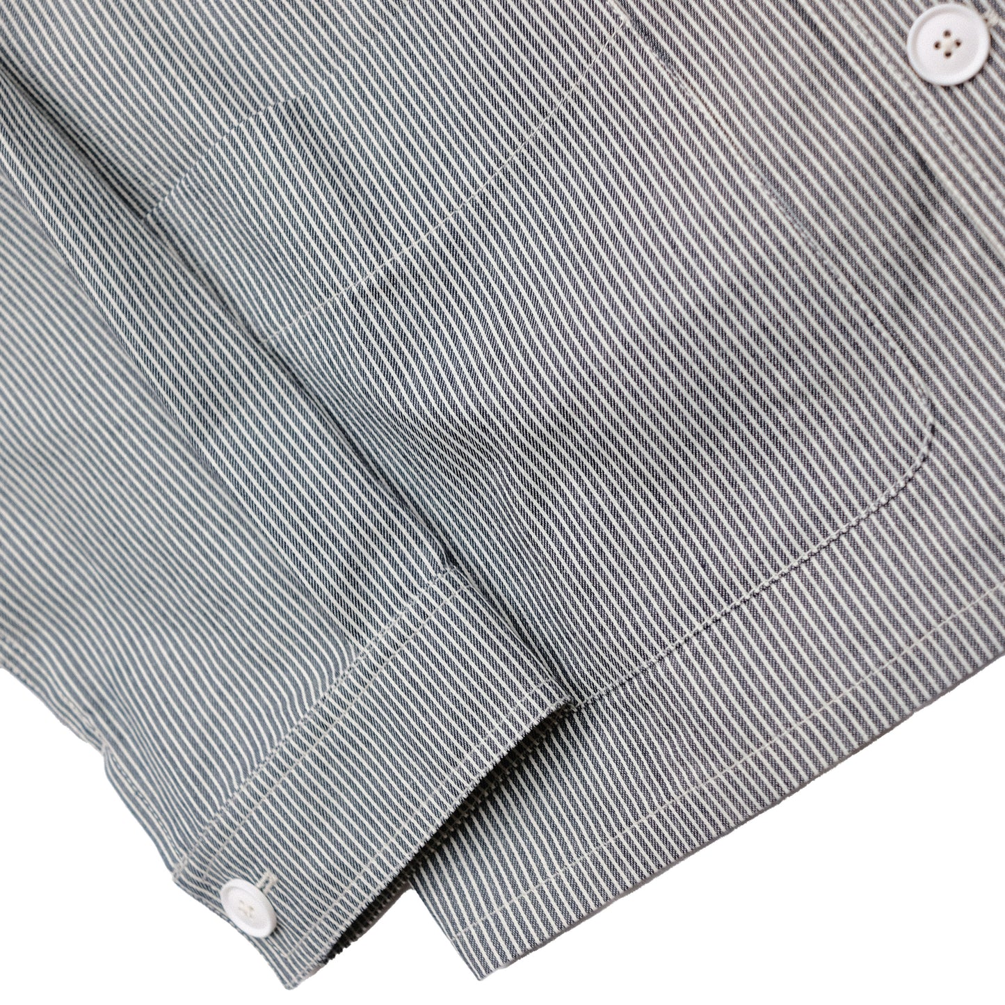 Grey Flannel - Hickory Stripe Chore Jacket