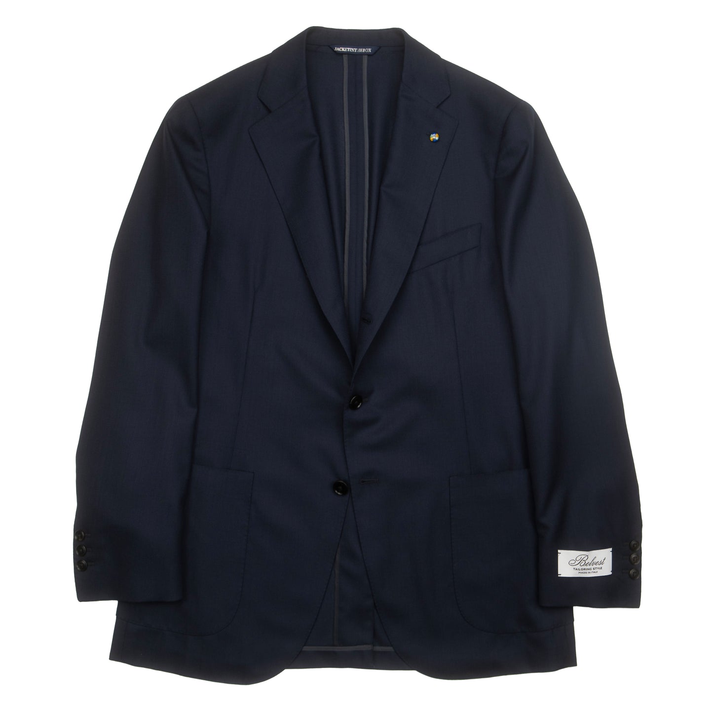 Navy Hopsack Blazer / Jacketinthebox