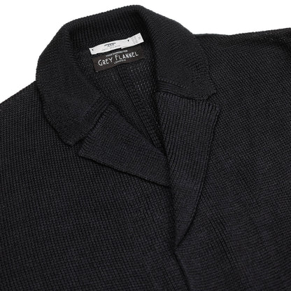 Black Linen Relax Jacket