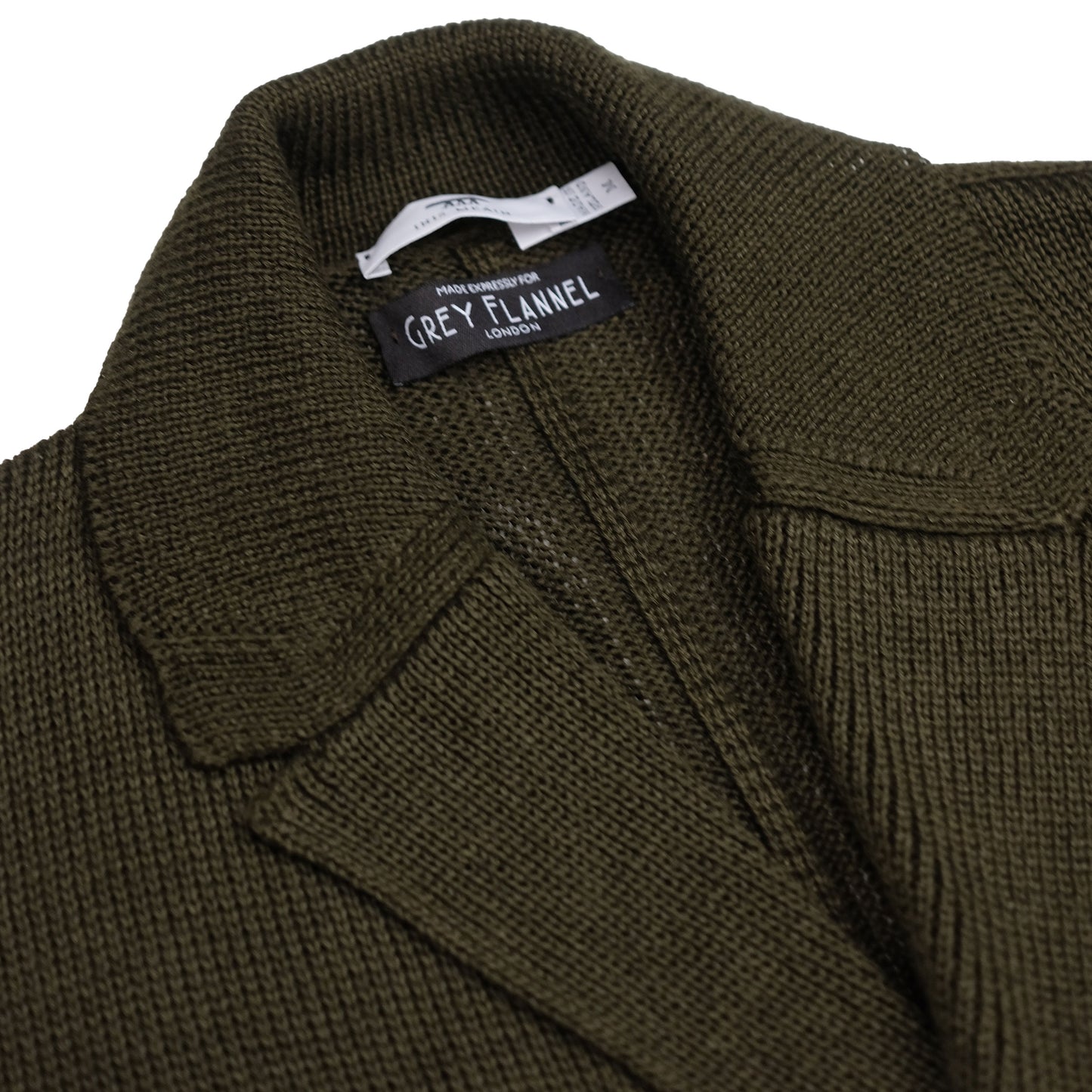 Khaki Linen Relax Jacket