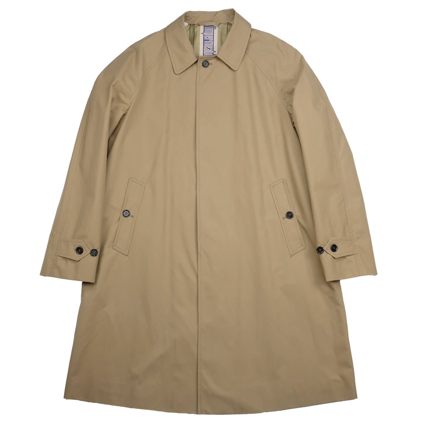 Khaki Raglan Overcoat