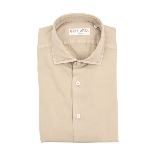 Stone Garment Dyed Twill Shirt