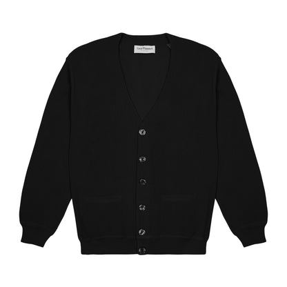 Black Alpaca Cardigan