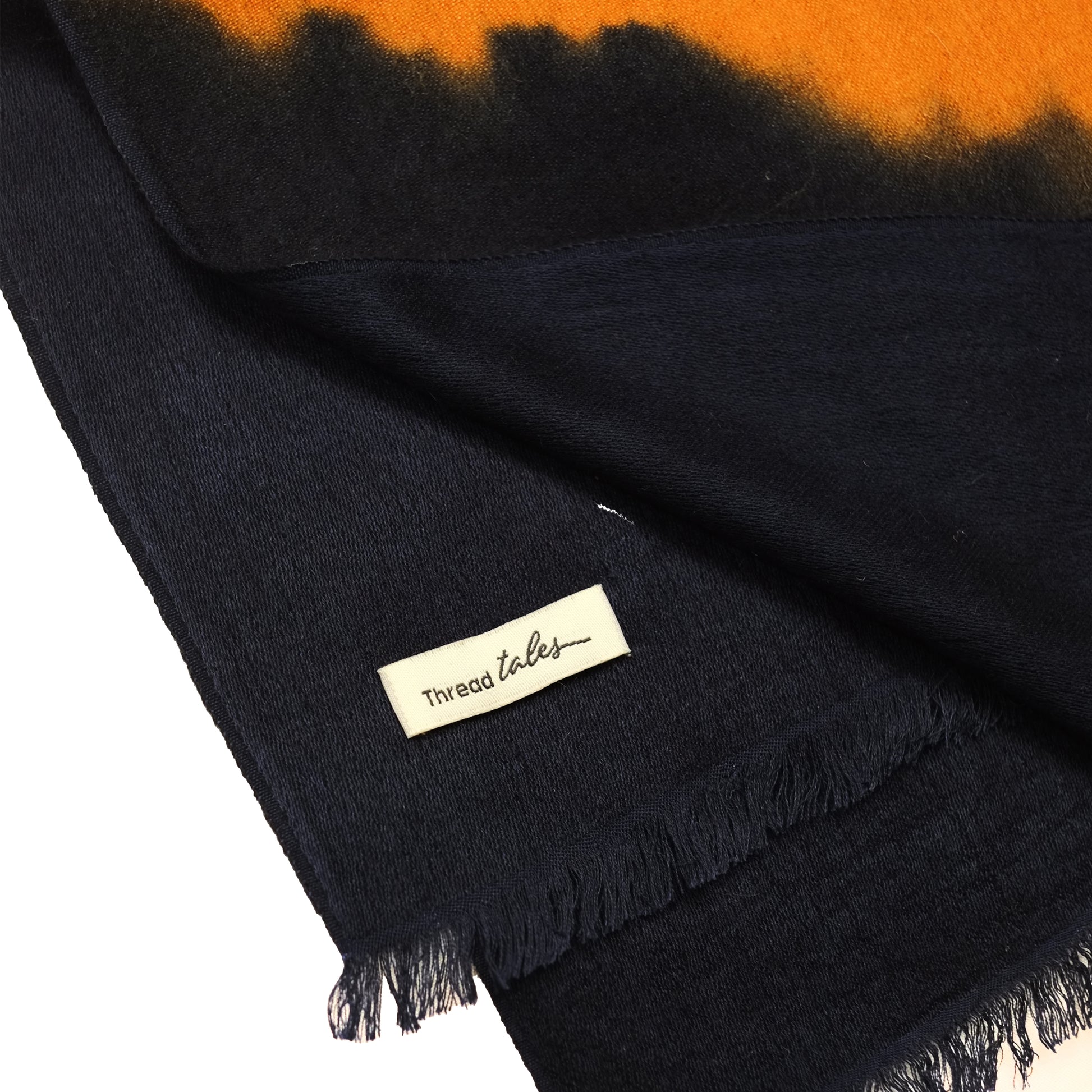 Diamond Tie Dye (Narrow) Scarf – Grey Flannel